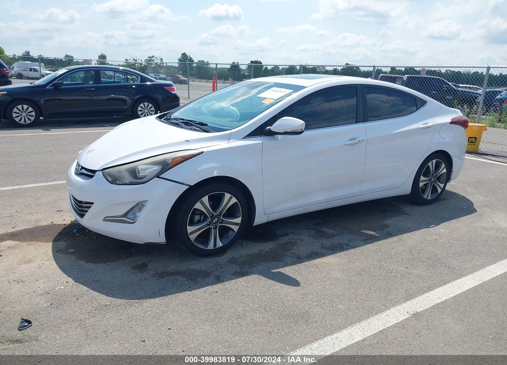 2015 HYUNDAI ELANTRA SPORT VIN: KMHDH4AH7FU231299