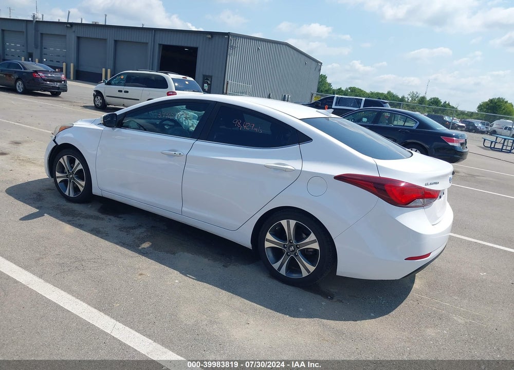 2015 HYUNDAI ELANTRA SPORT VIN: KMHDH4AH7FU231299