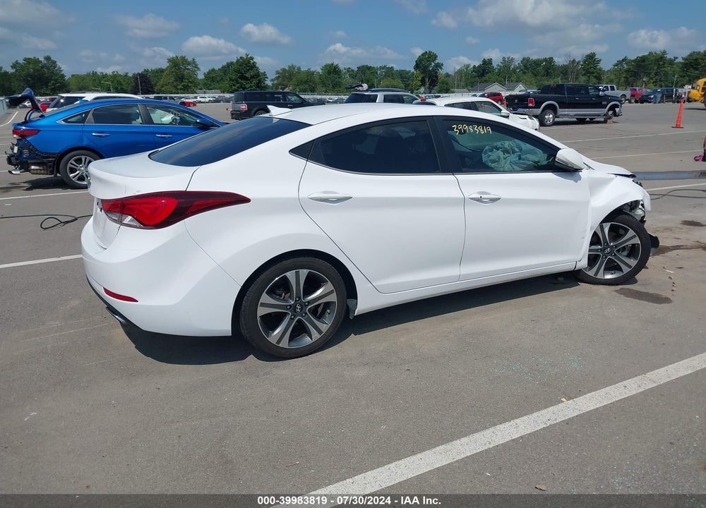 2015 HYUNDAI ELANTRA SPORT VIN: KMHDH4AH7FU231299