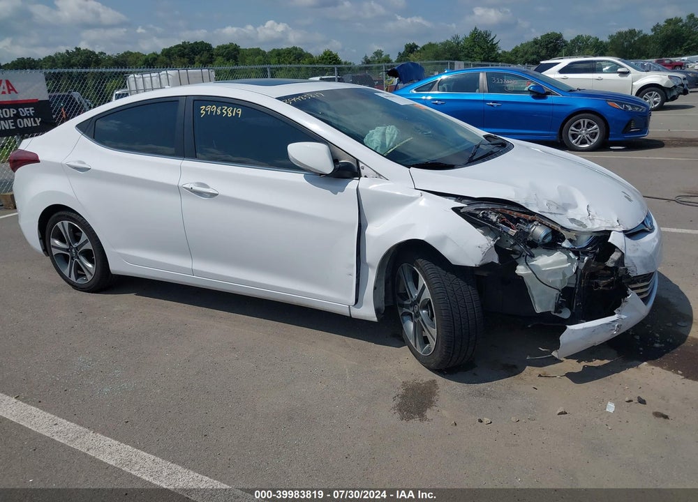 2015 HYUNDAI ELANTRA SPORT VIN: KMHDH4AH7FU231299
