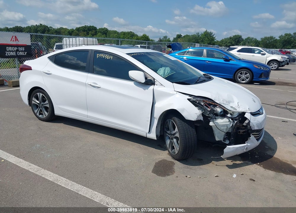2015 HYUNDAI ELANTRA SPORT VIN: KMHDH4AH7FU231299