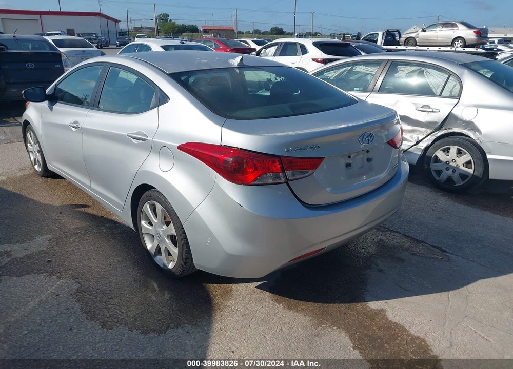2012 HYUNDAI ELANTRA LIMITED (ULSAN PLANT) VIN: KMHDH4AE9CU283177