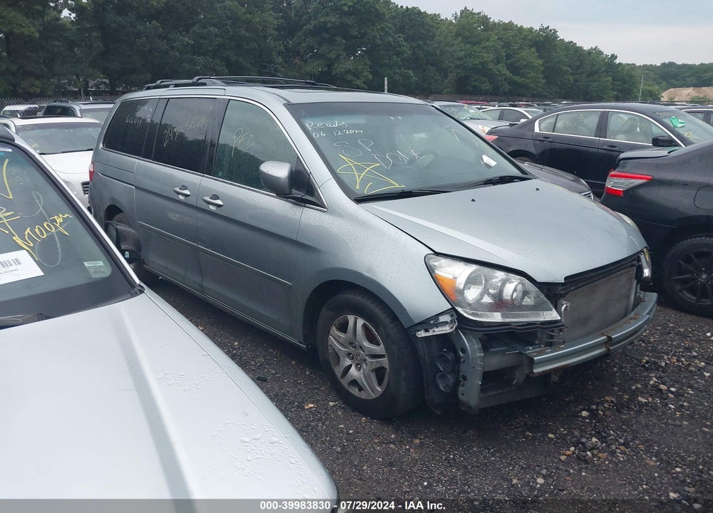 2007 HONDA ODYSSEY VIN: 5FNRL387X7B028434