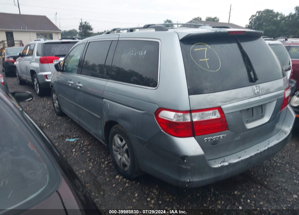 2007 HONDA ODYSSEY VIN: 5FNRL387X7B028434