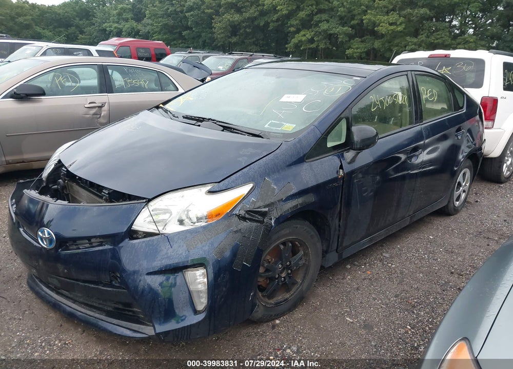 2012 TOYOTA PRIUS FOUR VIN: JTDKN3DU4C1604366