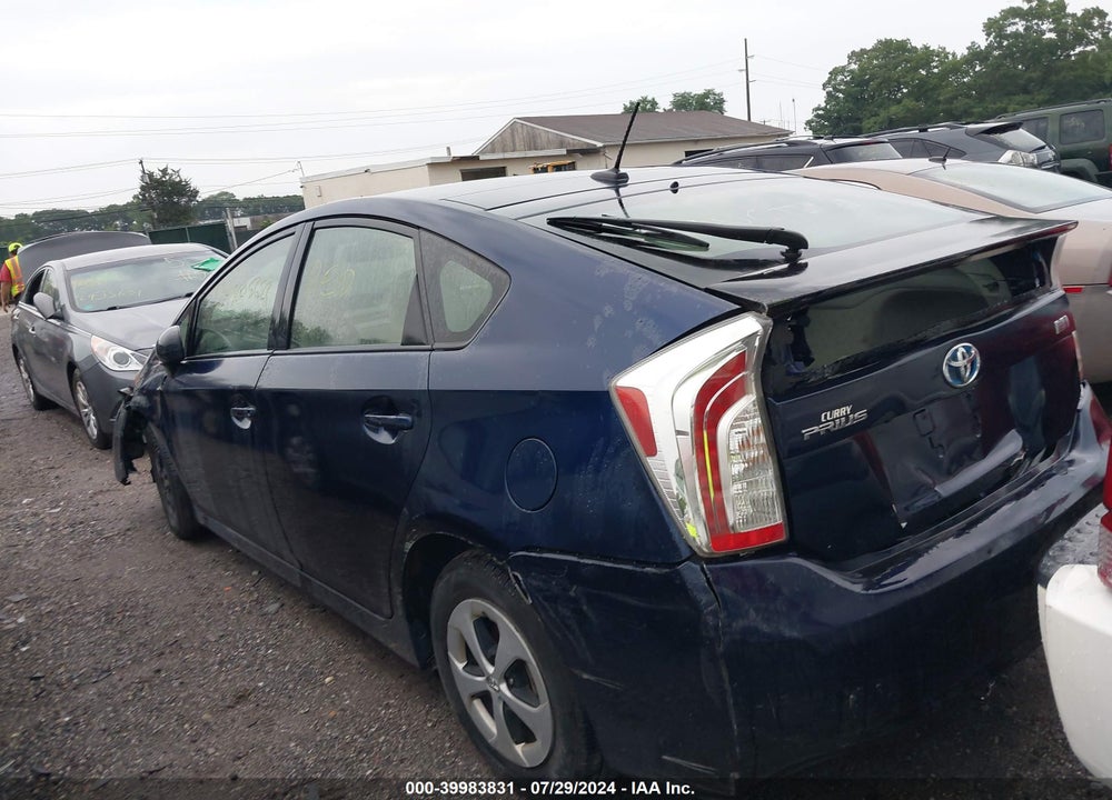 2012 TOYOTA PRIUS FOUR VIN: JTDKN3DU4C1604366