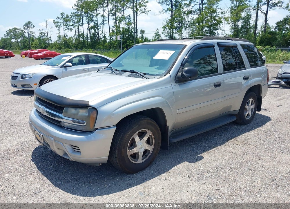 2006 CHEVROLET TRAILBLAZER LS VIN: 1GNDT13SX62233089