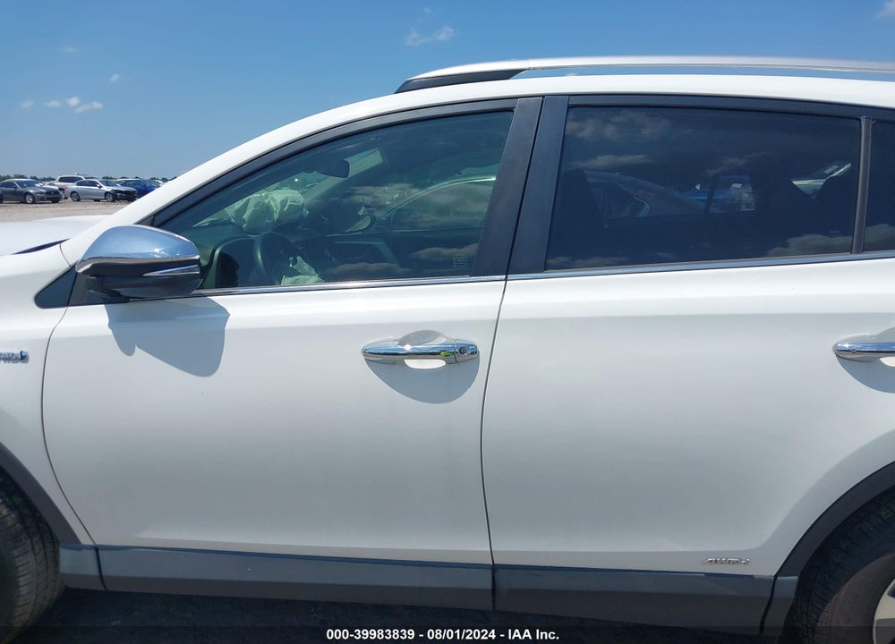 2016 TOYOTA RAV4 HYBRID XLE VIN: JTMRJREV4GD059147
