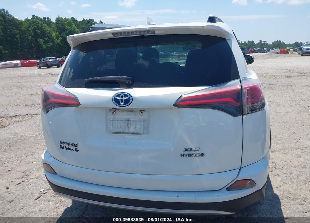 2016 TOYOTA RAV4 HYBRID XLE VIN: JTMRJREV4GD059147