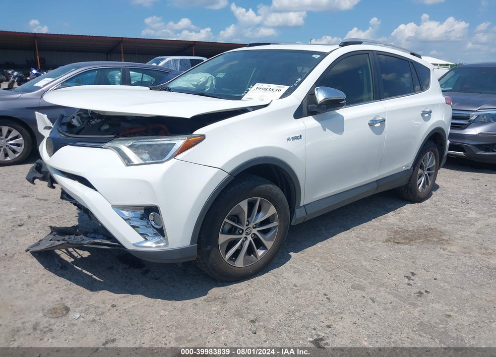 2016 TOYOTA RAV4 HYBRID XLE VIN: JTMRJREV4GD059147