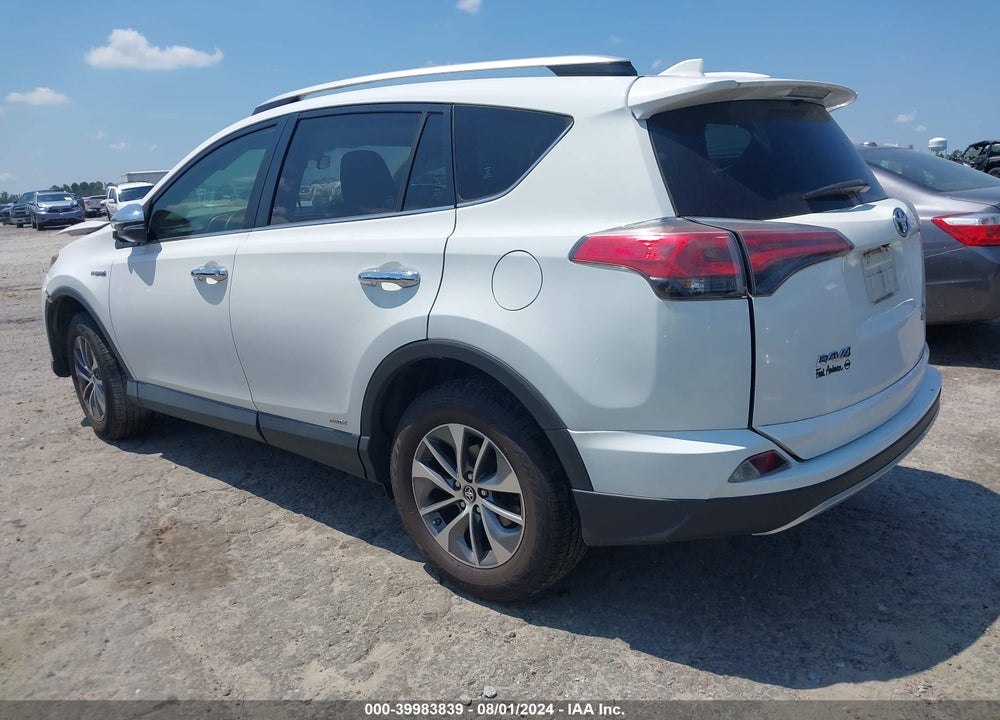 2016 TOYOTA RAV4 HYBRID XLE VIN: JTMRJREV4GD059147