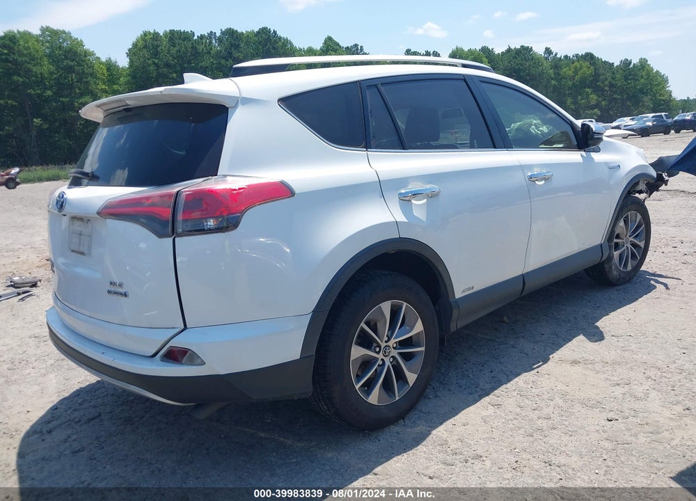 2016 TOYOTA RAV4 HYBRID XLE VIN: JTMRJREV4GD059147