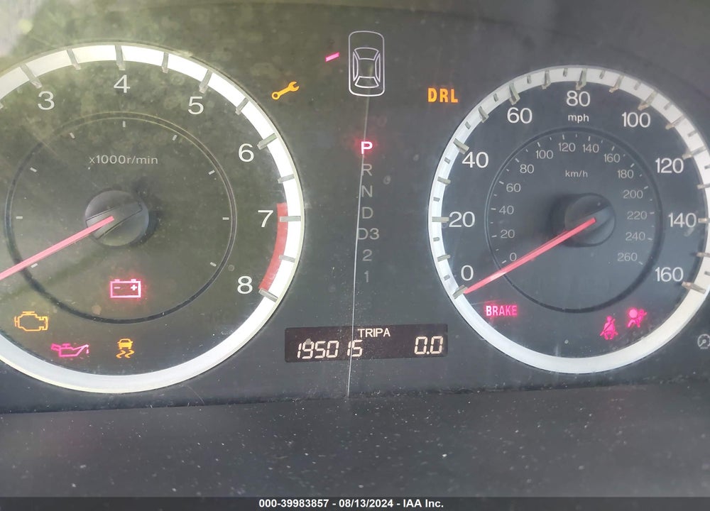 2011 HONDA ACCORD 2.4 LX-P VIN: 1HGCP2F47BA017195