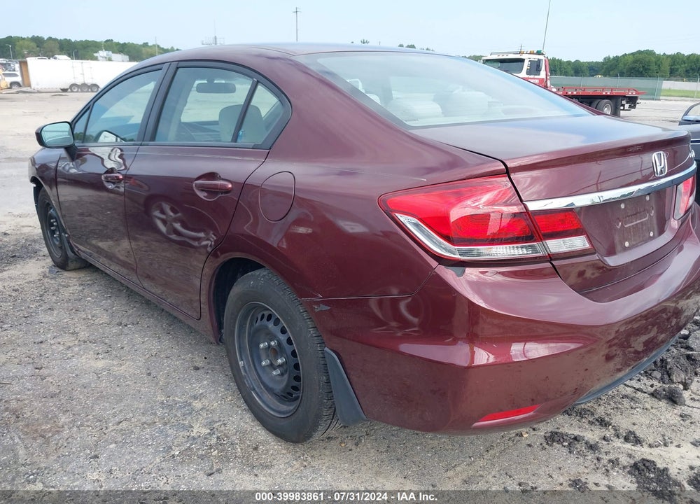2015 HONDA CIVIC LX VIN: 19XFB2F57FE117643