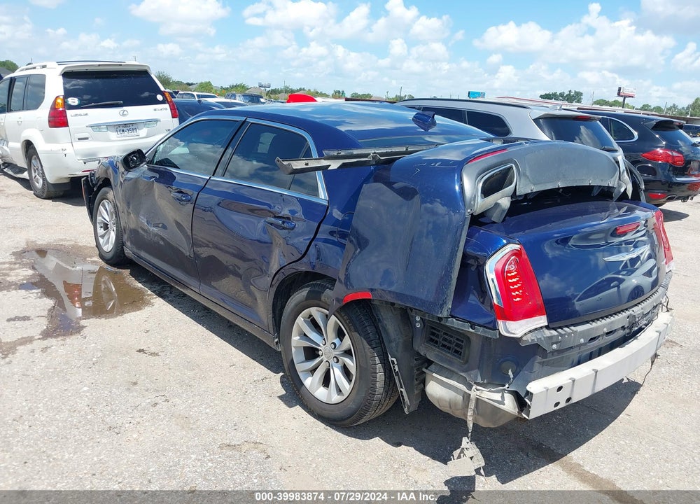 2015 CHRYSLER 300 LIMITED VIN: 2C3CCAAG2FH786561