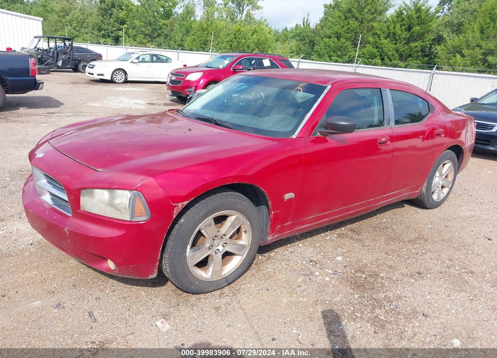 2009 DODGE CHARGER SXT VIN: 2B3KA33V99H587405