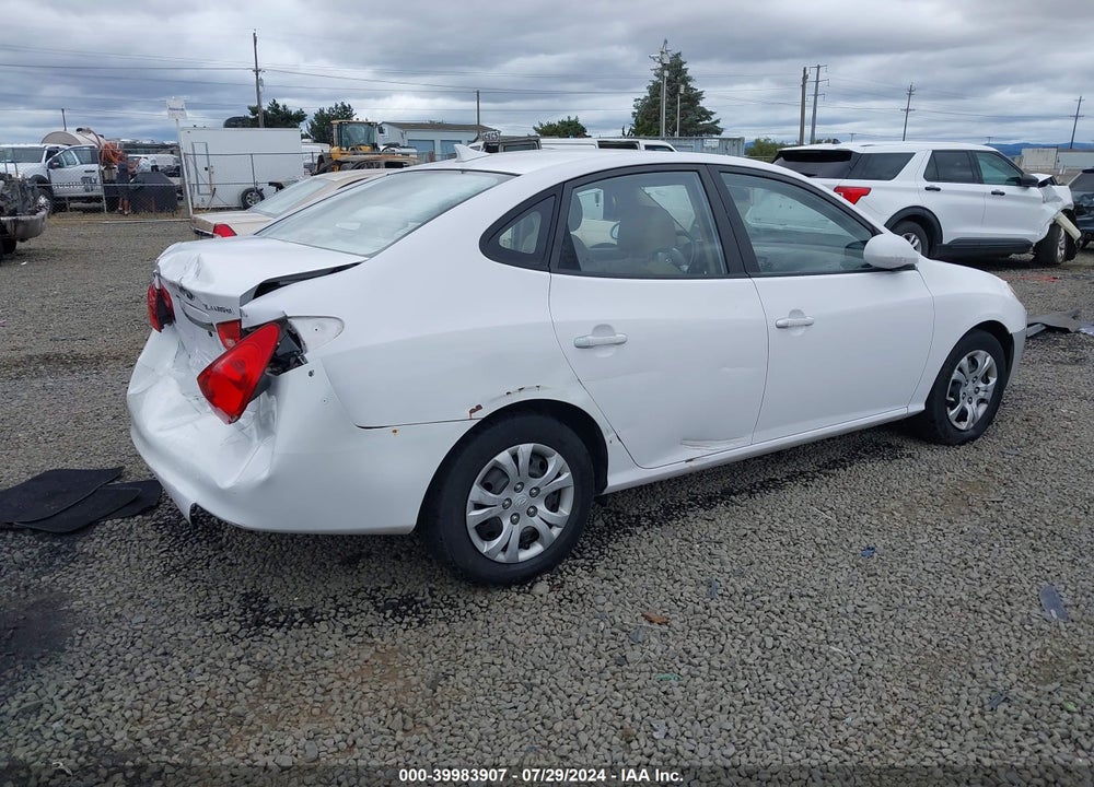 2010 HYUNDAI ELANTRA GLS VIN: KMHDU4AD2AU163334