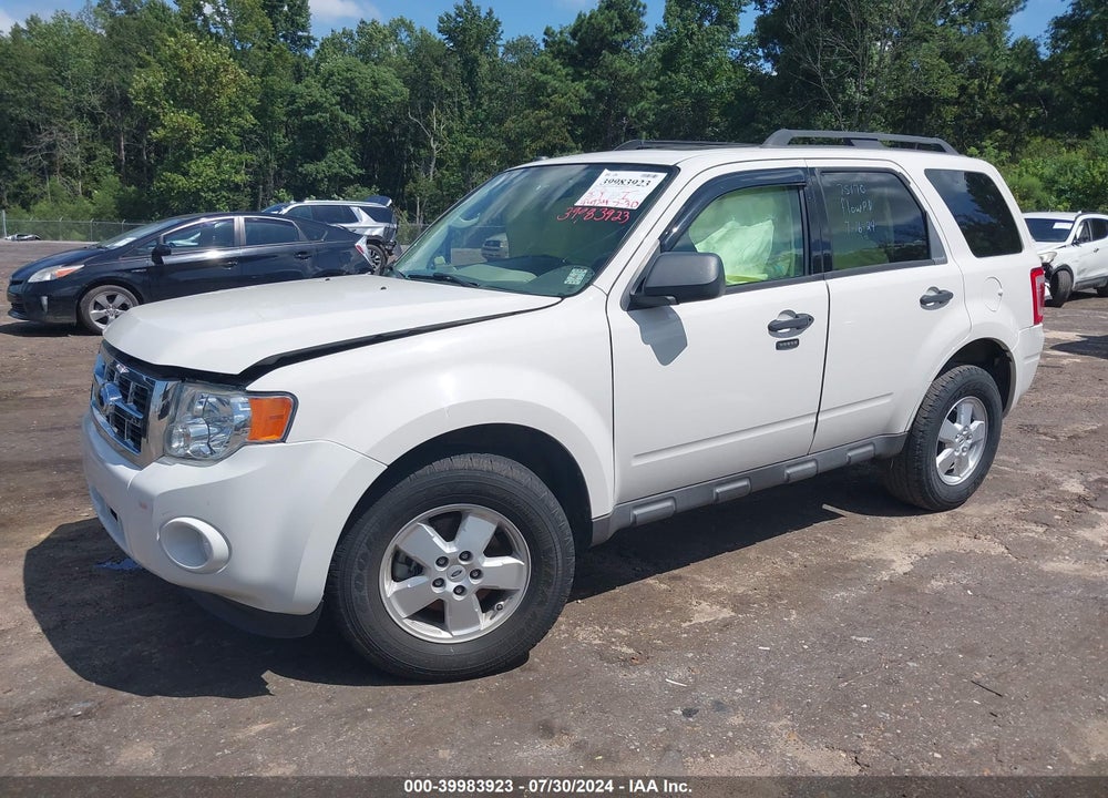 2009 FORD ESCAPE XLT VIN: 1FMCU03GX9KA63789