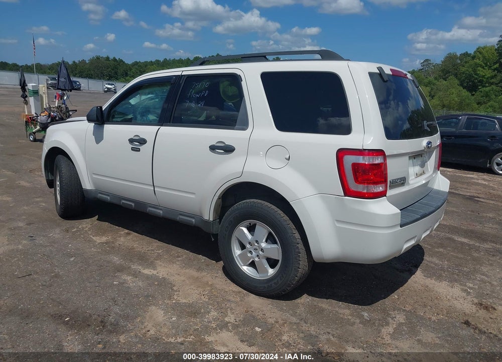 2009 FORD ESCAPE XLT VIN: 1FMCU03GX9KA63789
