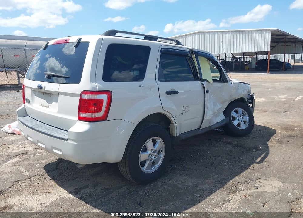 2009 FORD ESCAPE XLT VIN: 1FMCU03GX9KA63789