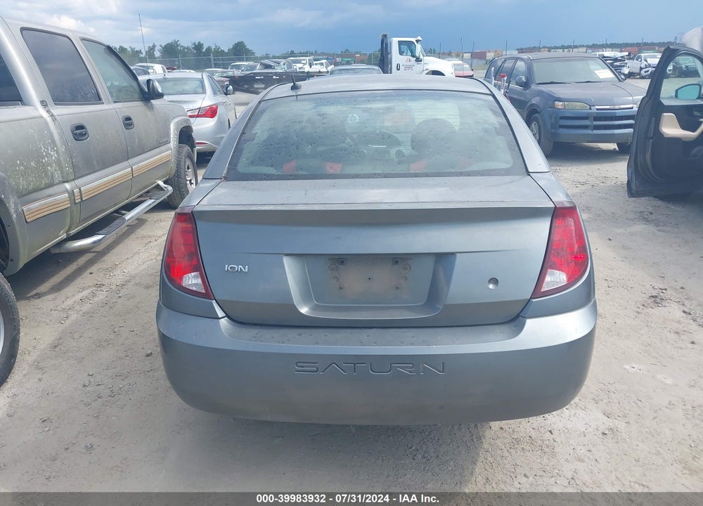 2006 SATURN ION 2 VIN: 1G8AZ55F96Z194580