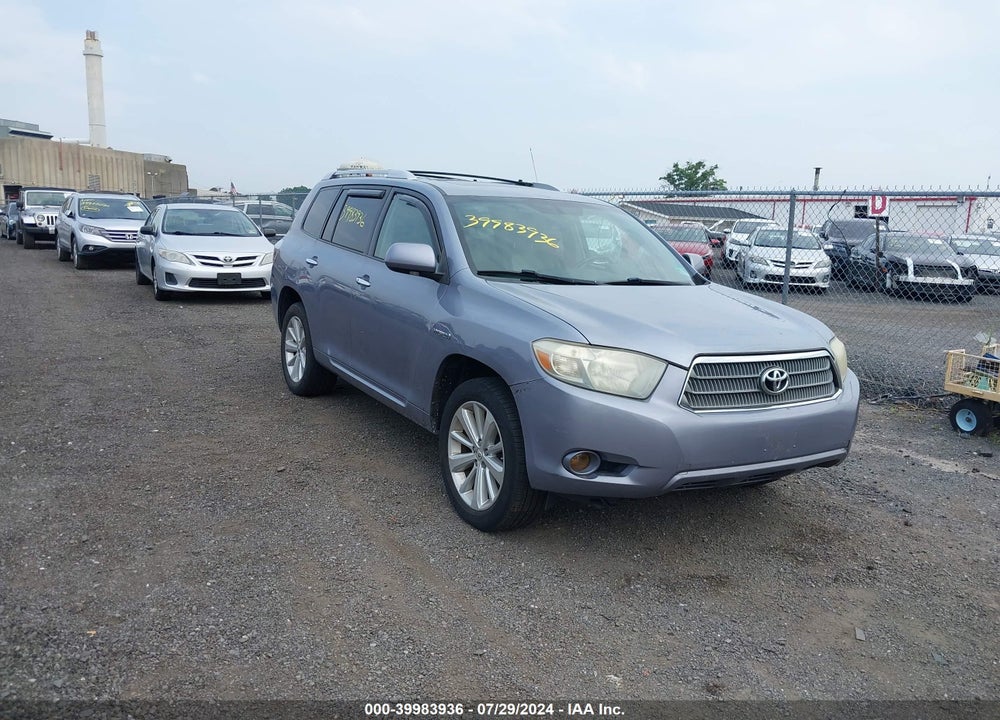 2009 TOYOTA HIGHLANDER HYBRID LIMITED VIN: JTEEW44A292036042