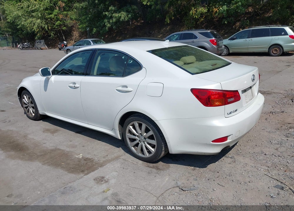 2008 LEXUS IS 250 VIN: JTHCK262882027280
