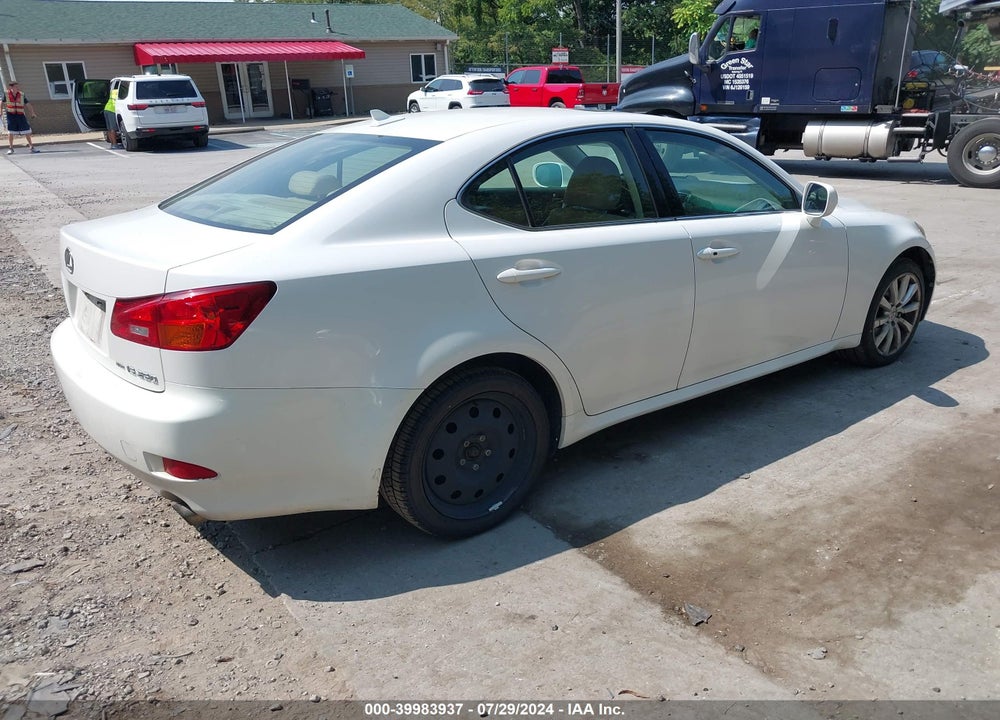2008 LEXUS IS 250 VIN: JTHCK262882027280