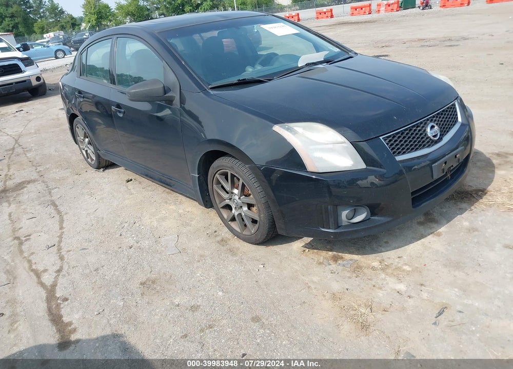 2012 NISSAN SENTRA SE-R SPEC V VIN: 3N1CB6AP2CL651940