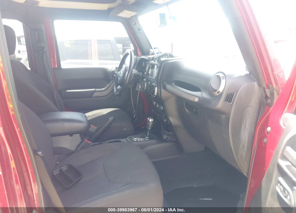 2013 JEEP WRANGLER UNLIMITED SPORT VIN: 1C4BJWDG4DL606499