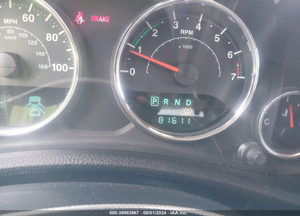 2013 JEEP WRANGLER UNLIMITED SPORT VIN: 1C4BJWDG4DL606499