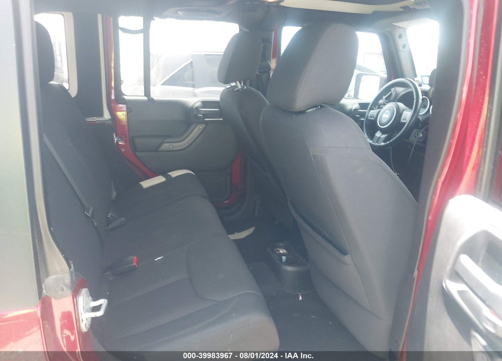 2013 JEEP WRANGLER UNLIMITED SPORT VIN: 1C4BJWDG4DL606499