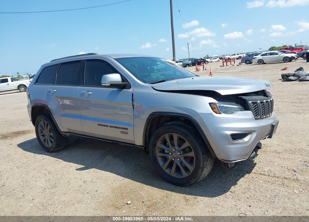 2016 JEEP GRAND CHEROKEE LIMITED 75TH ANNIVERSARY VIN: 1C4RJEBG2GC436773