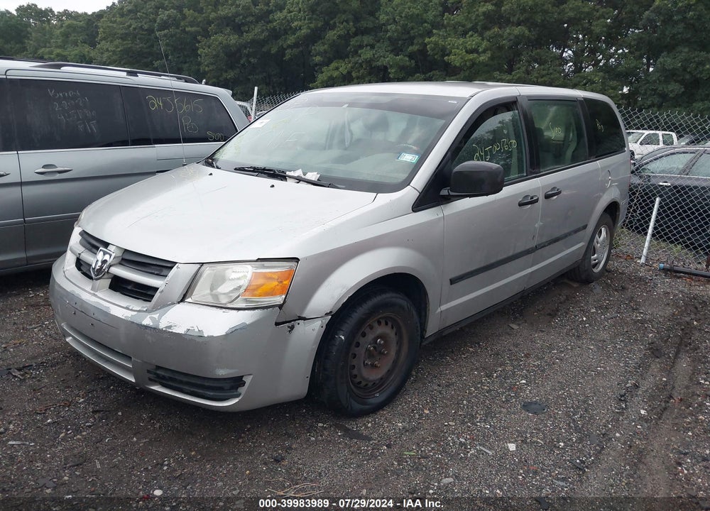 2008 DODGE GRAND CARAVAN SE VIN: 2D8HN44H68R120271