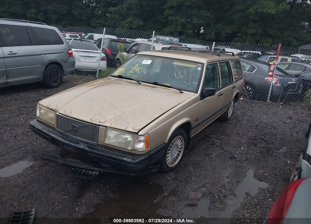 1992 VOLVO 740 VIN: YV1FW8835N2355841