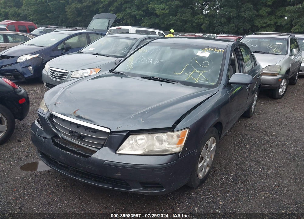 2009 HYUNDAI SONATA GLS VIN: 5NPET46C89H517357