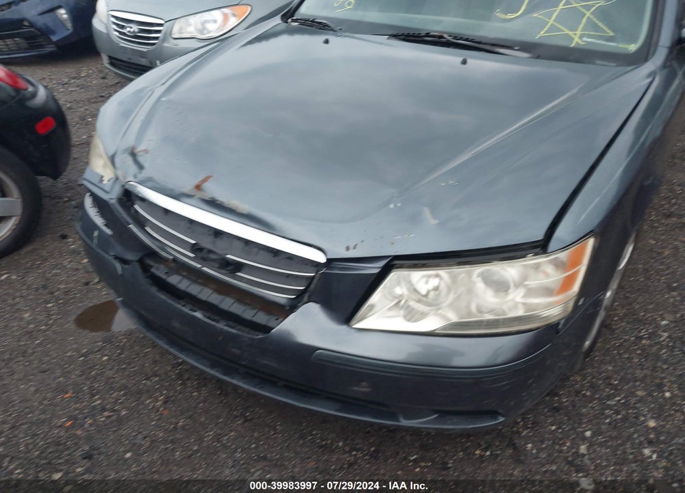 2009 HYUNDAI SONATA GLS VIN: 5NPET46C89H517357