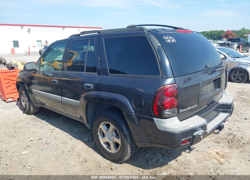 2004 CHEVROLET TRAILBLAZER LS VIN: 1GNDS13SX42102633