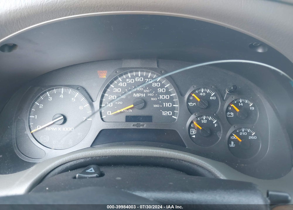 2004 CHEVROLET TRAILBLAZER LS VIN: 1GNDS13SX42102633