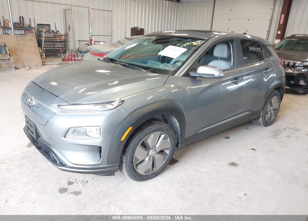 2021 HYUNDAI KONA ELECTRIC LIMITED VIN: KM8K33AG7MU122992