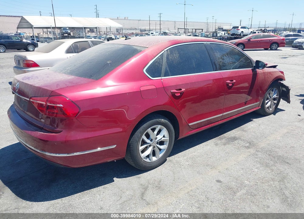2016 VOLKSWAGEN PASSAT 1.8T S VIN: 1VWAT7A3XGC012658