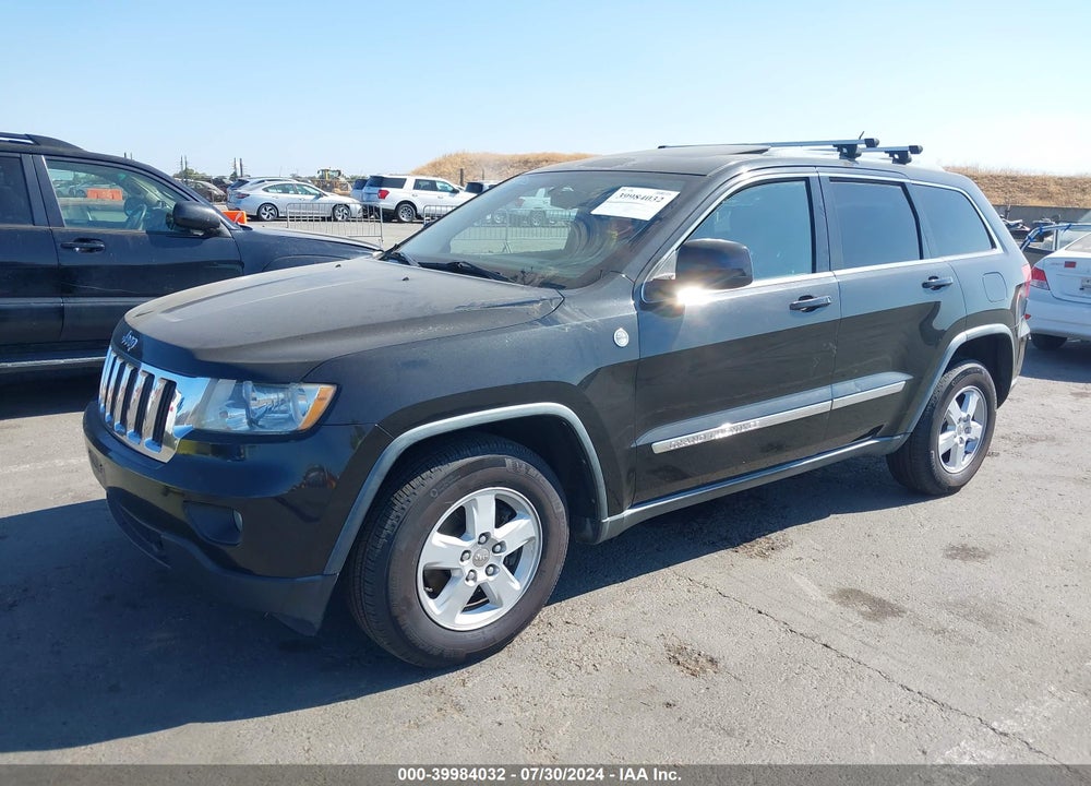 2012 JEEP GRAND CHEROKEE LAREDO VIN: 1C4RJFAG7CC222430