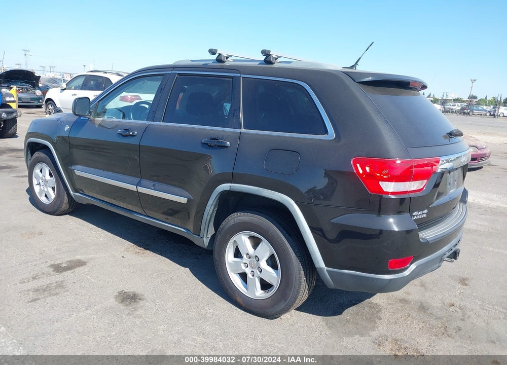 2012 JEEP GRAND CHEROKEE LAREDO VIN: 1C4RJFAG7CC222430