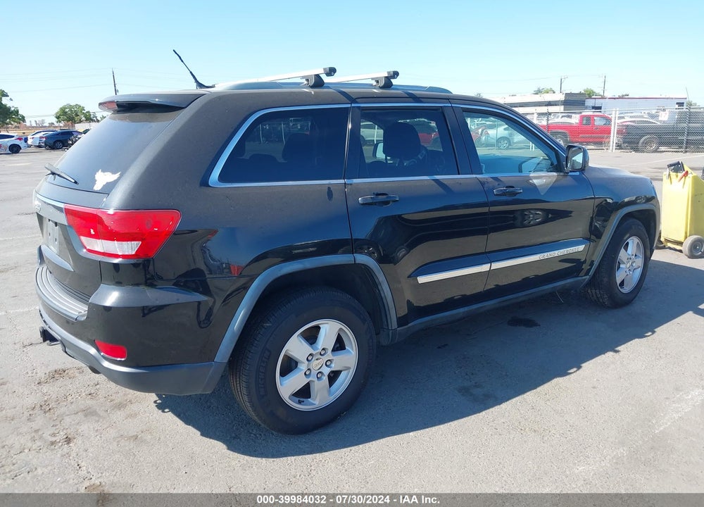 2012 JEEP GRAND CHEROKEE LAREDO VIN: 1C4RJFAG7CC222430