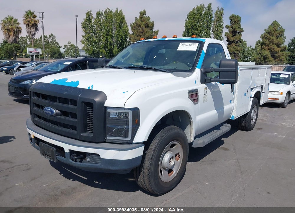 2008 FORD F-350 CHASSIS XL/XLT VIN: 1FDWF35R28EB30812