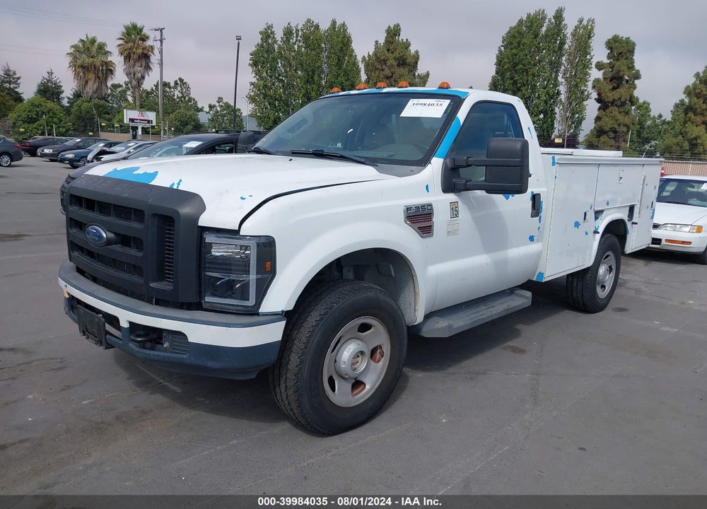 2008 FORD F-350 CHASSIS XL/XLT VIN: 1FDWF35R28EB30812