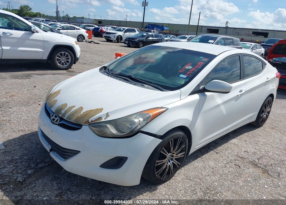 2013 HYUNDAI ELANTRA GLS VIN: 5NPDH4AE6DH359230