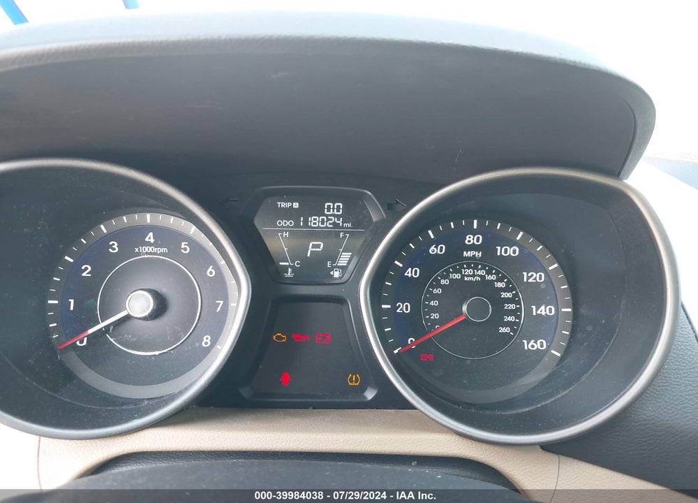 2013 HYUNDAI ELANTRA GLS VIN: 5NPDH4AE6DH359230