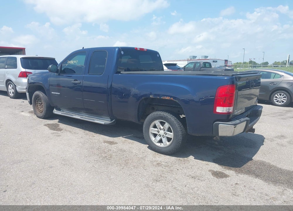 2011 GMC SIERRA 1500 SLE VIN: 1GTR1VE09BZ331099