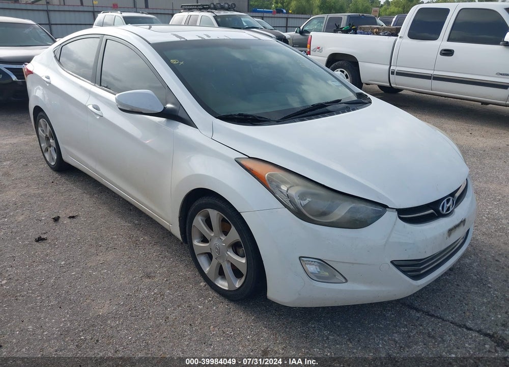 2013 HYUNDAI ELANTRA LIMITED VIN: 5NPDH4AE0DH218315